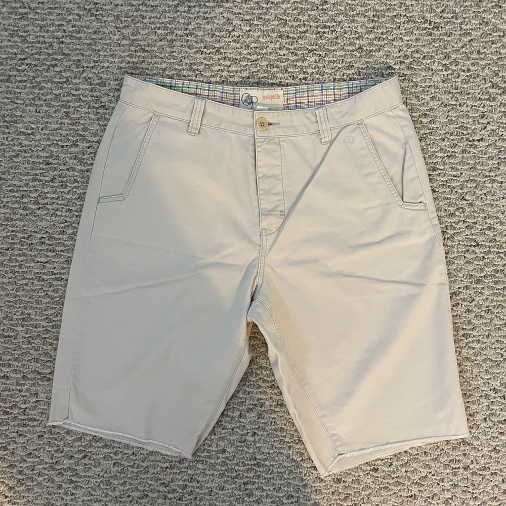 Men’s OP raw hem shorts
